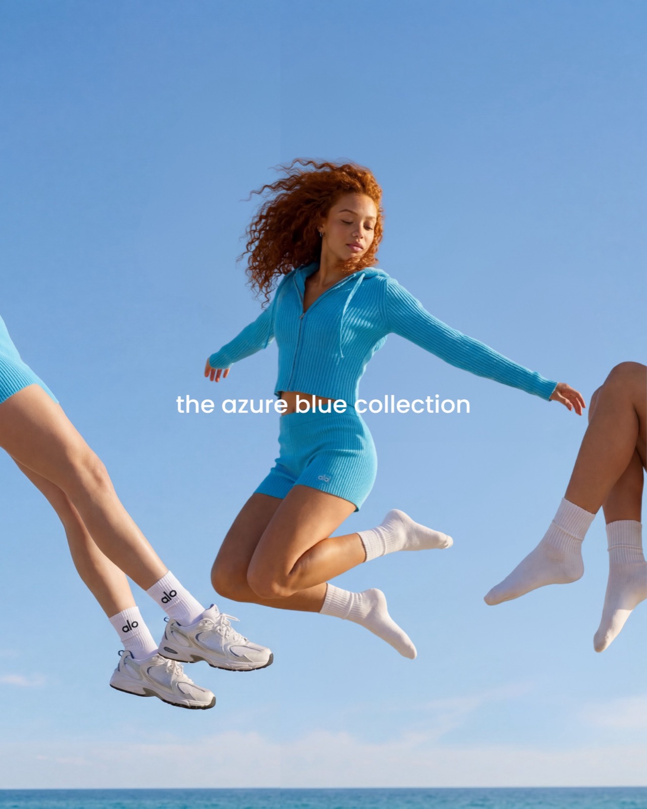 Social card: mid-jump above the horizon with the collection line