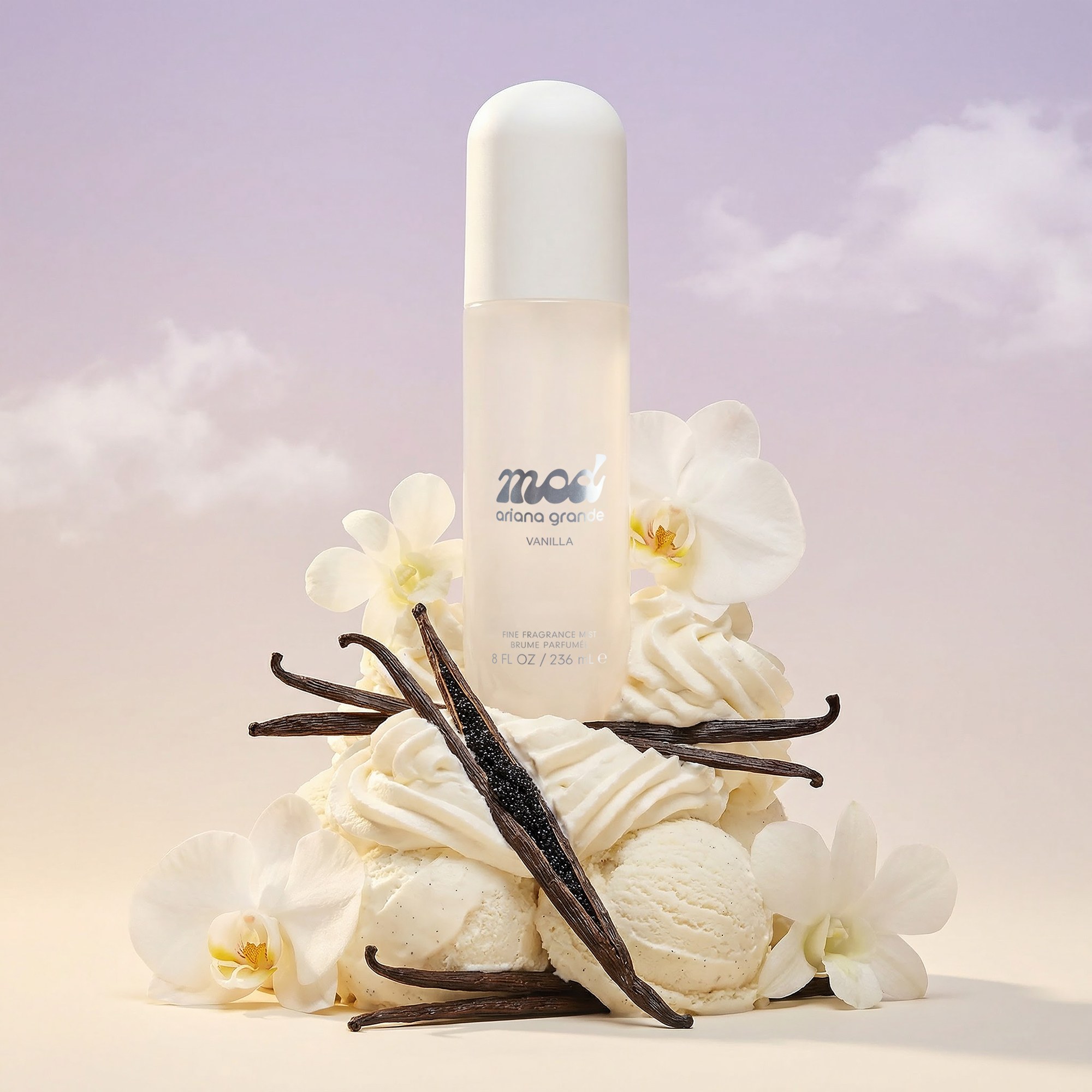 mod vanilla with vanilla pods under a lilac sky