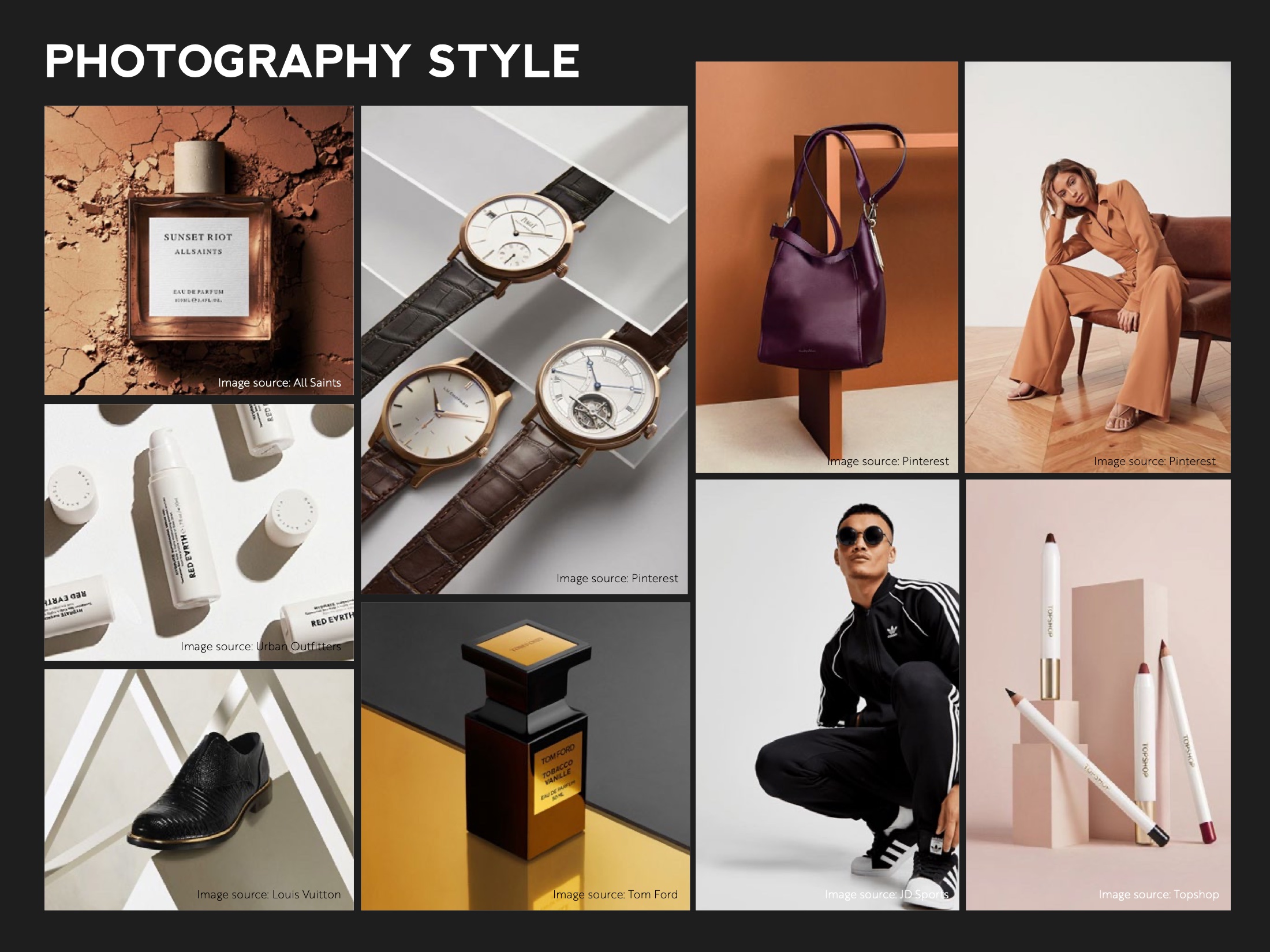 Photography direction: product and fashion on warm neutrals