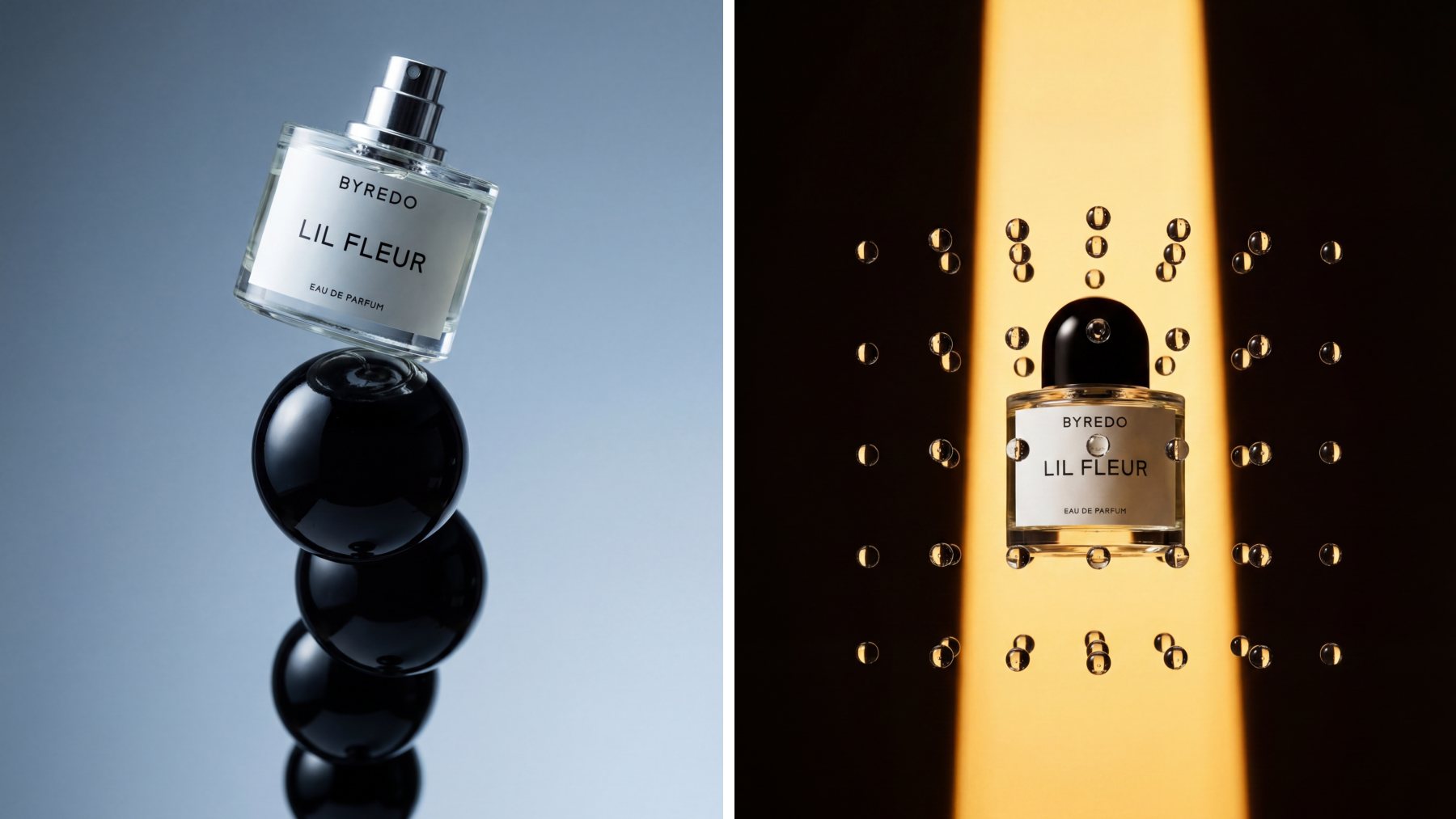 Minimal, restrained speculative fragrance study