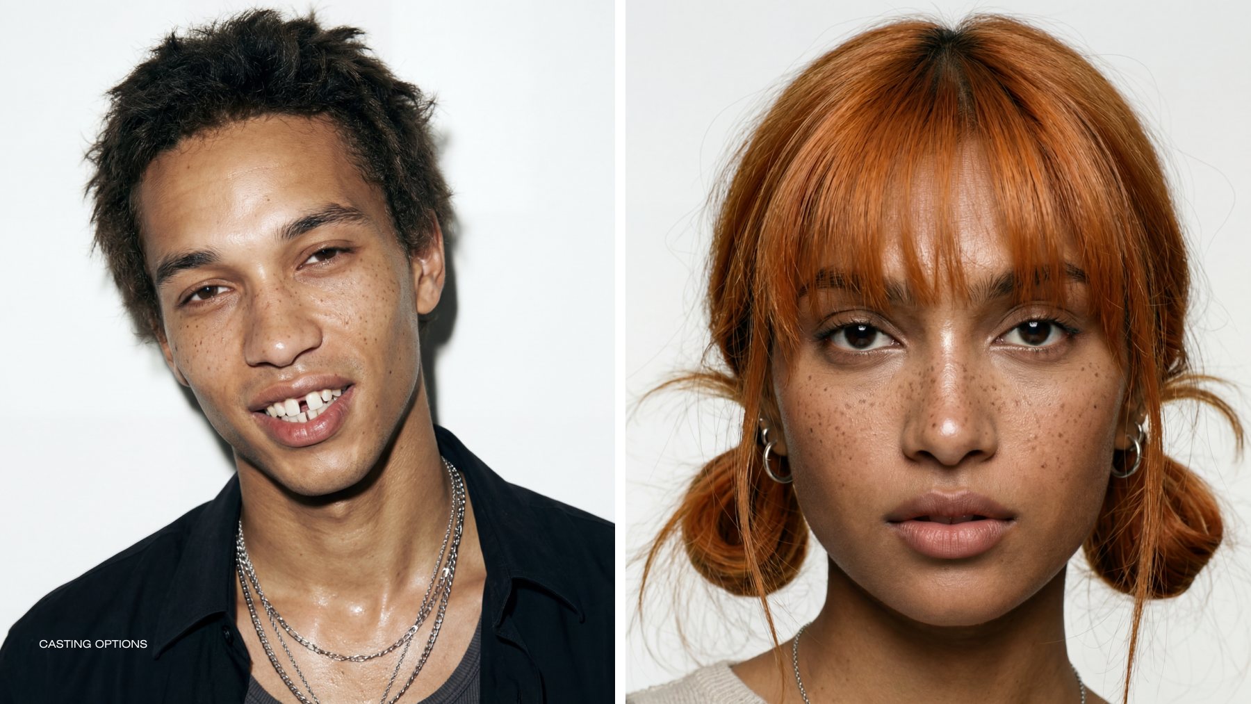 Casting options explored for a speculative fragrance study