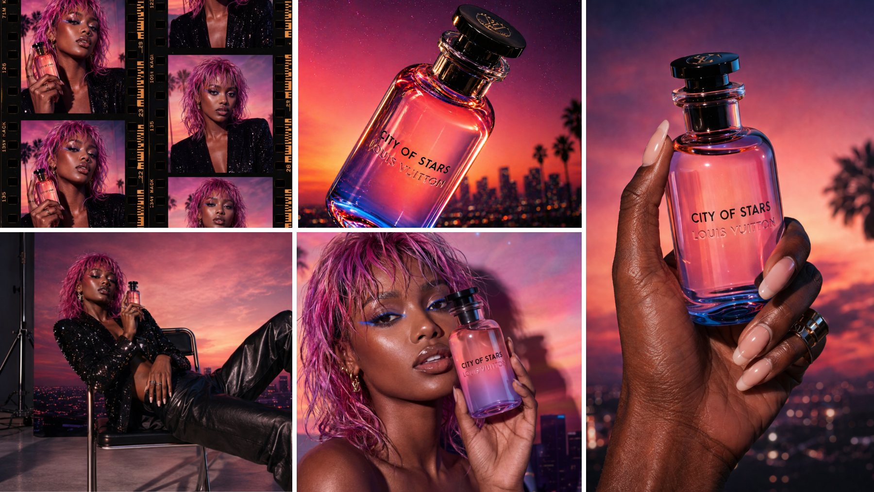 Colour-led speculative fragrance study