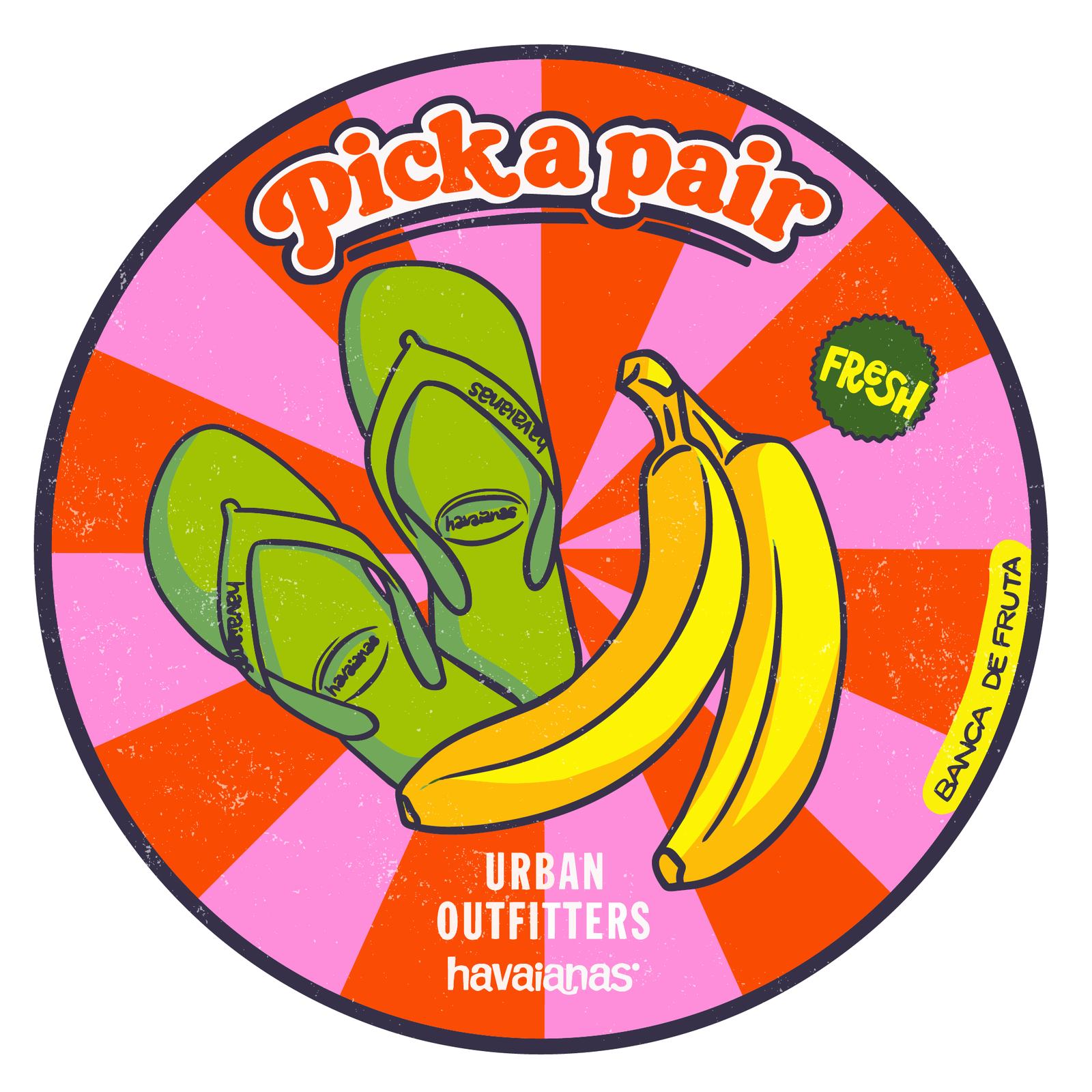 Pick a Pair banana roundel