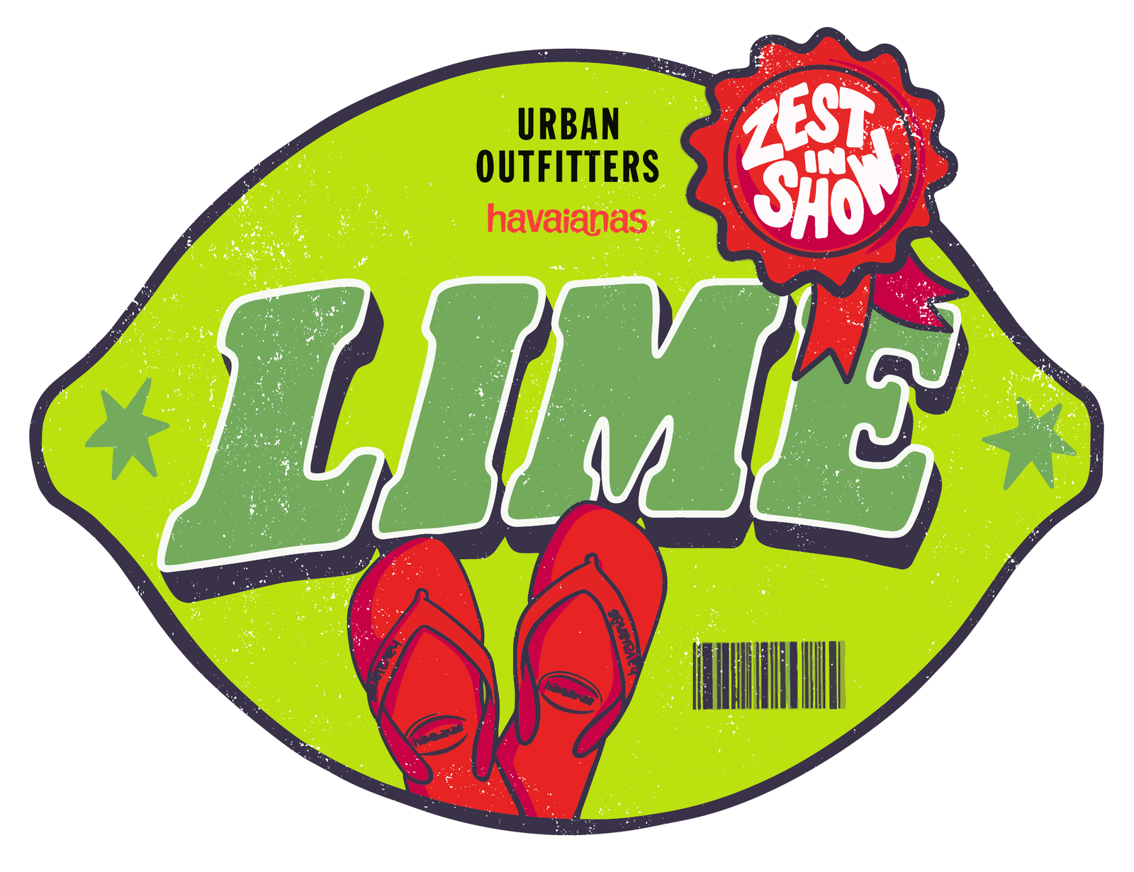 Lime badge, Zest in Show