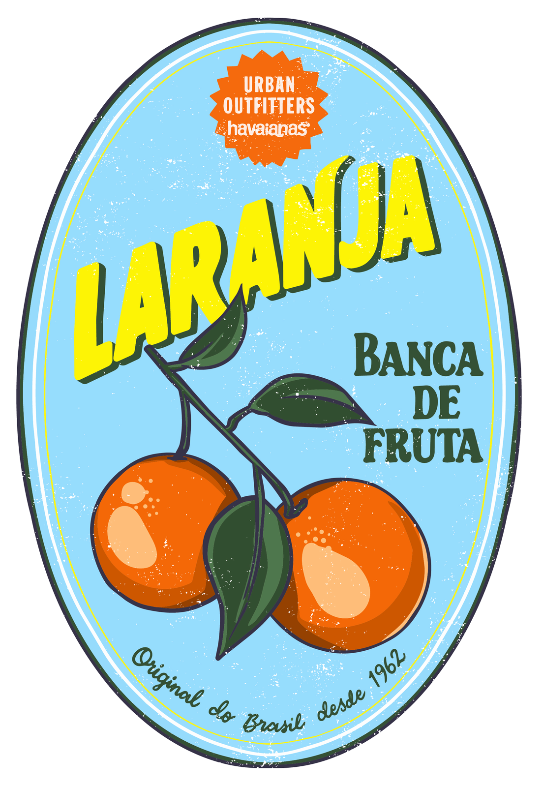 Laranja badge, oranges
