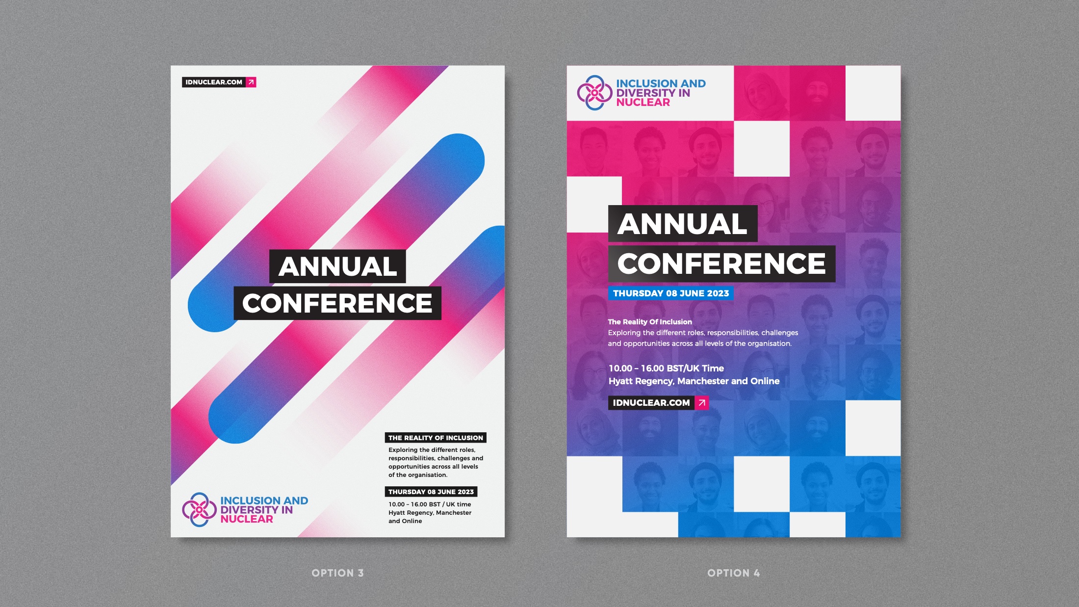 Conference poster routes three and four