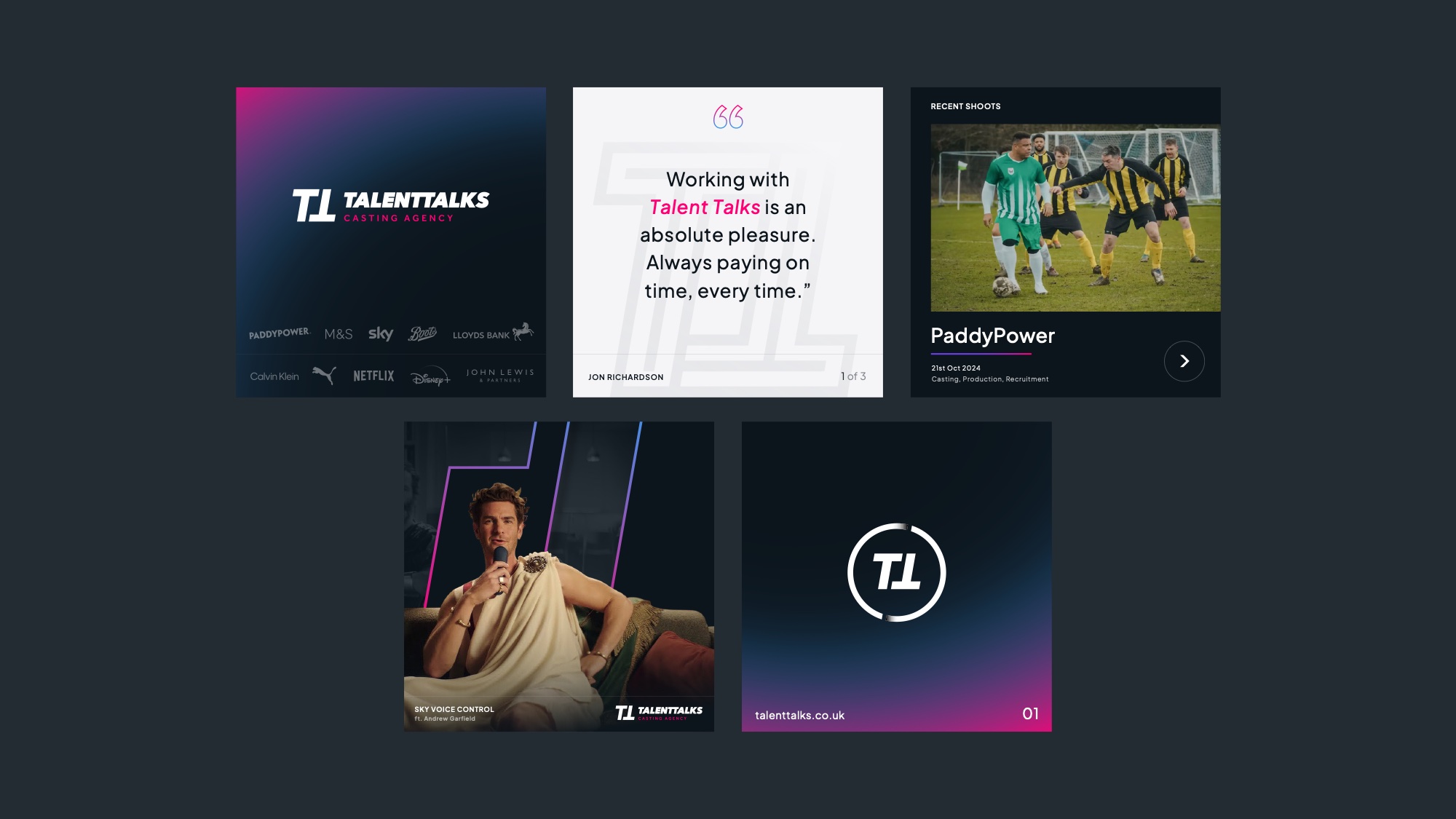 Website design across desktop and mobile screens