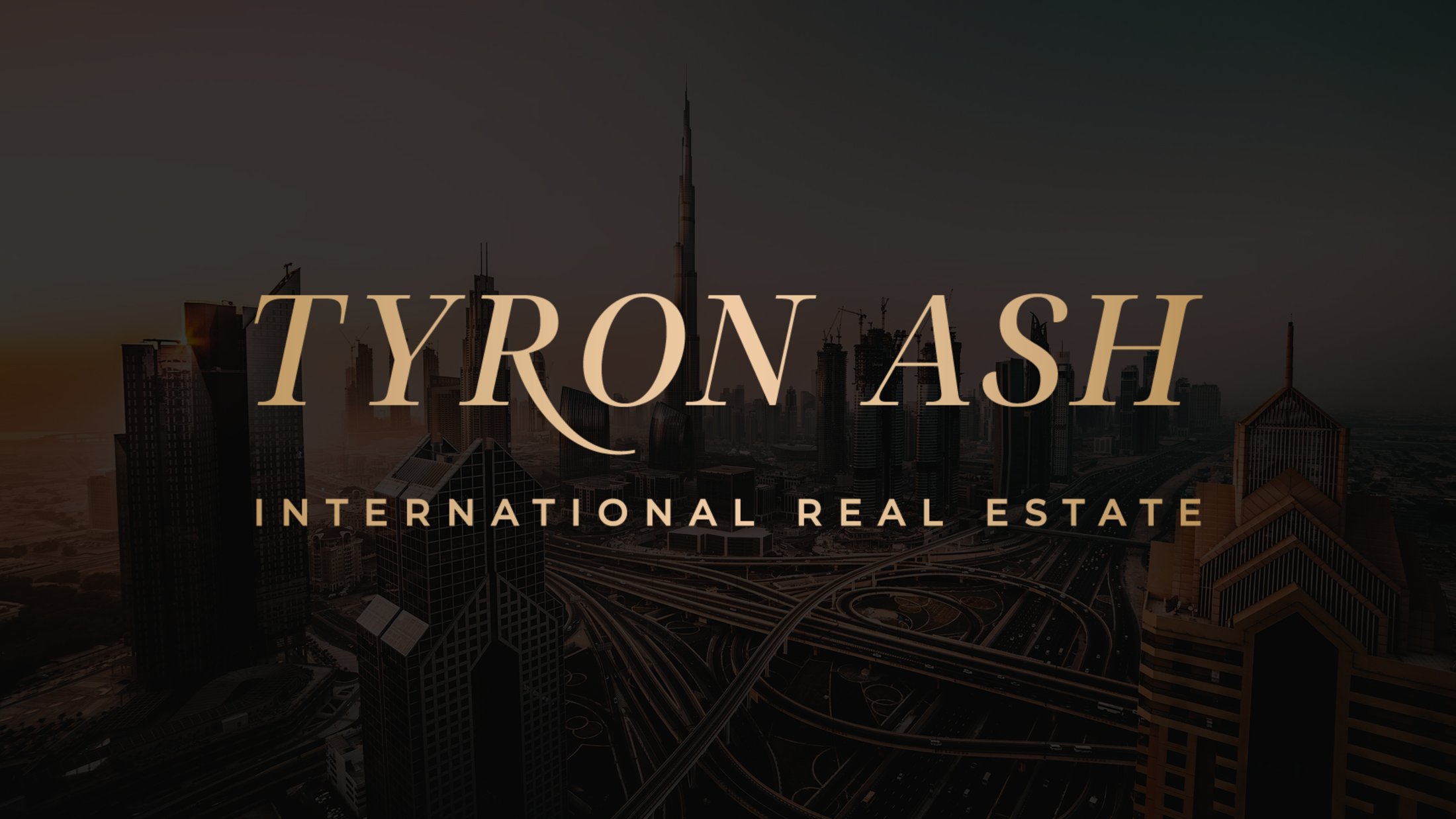 Tyron Ash International Real Estate identity